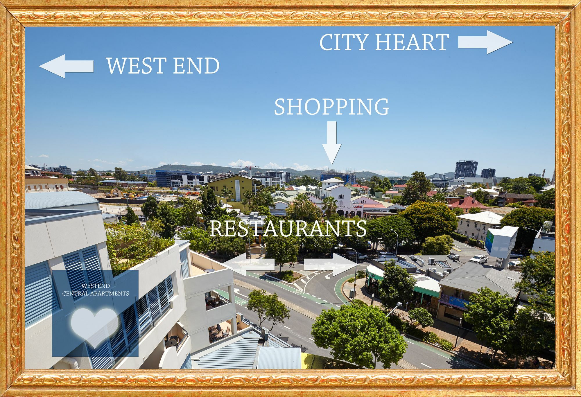 West End Central Apartments Brisbane Eksteriør bilde