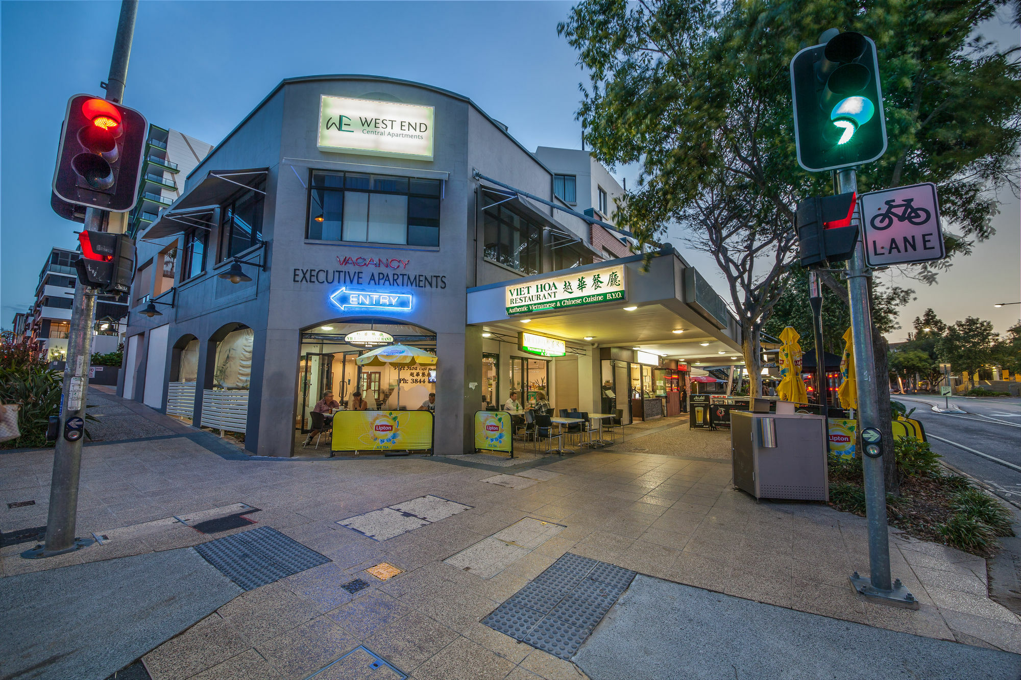West End Central Apartments Brisbane Eksteriør bilde